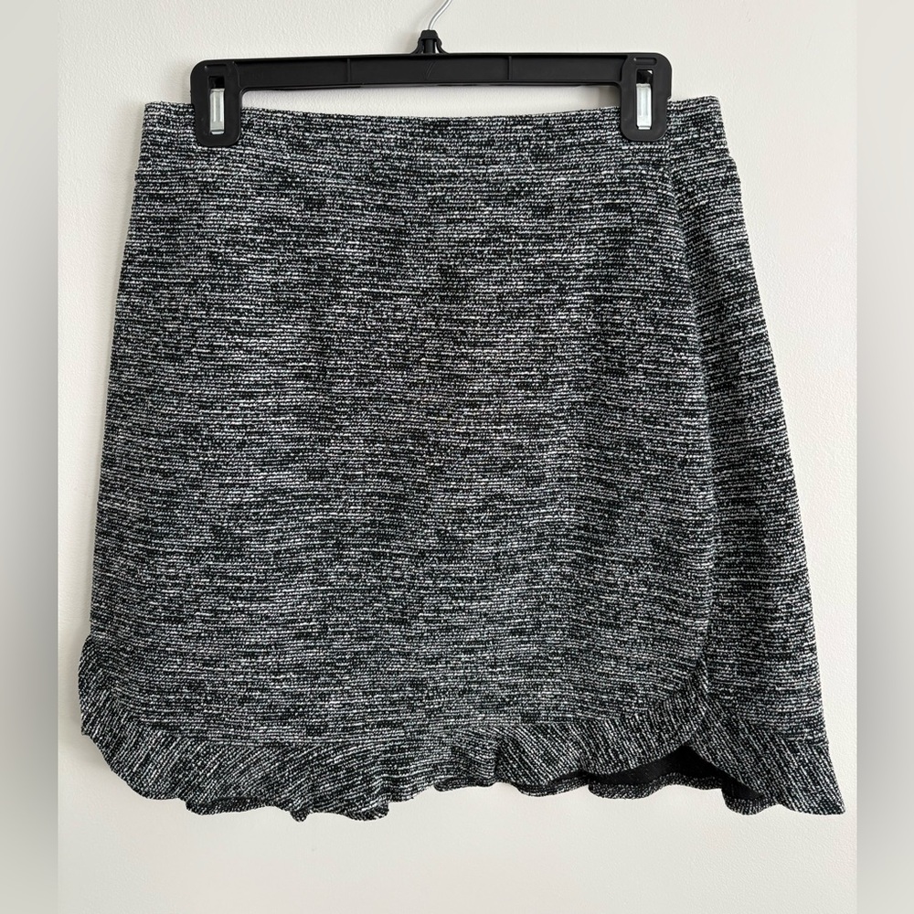 LOFT Textured Mini Skirt
